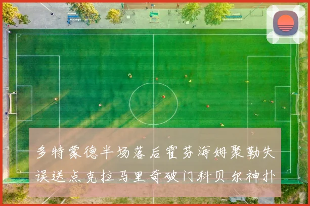 多特蒙德半场落后霍芬海姆聚勒失误送点克拉马里奇破门科贝尔神扑救险局