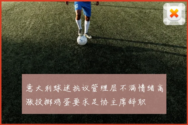 意大利球迷抗议管理层不满情绪高涨投掷鸡蛋要求足协主席辞职